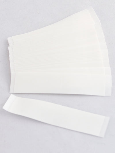 3M #1522 3/4" X 3" STRAIGHT STRIPS CLEAR TAPE (BAG OF 36)
