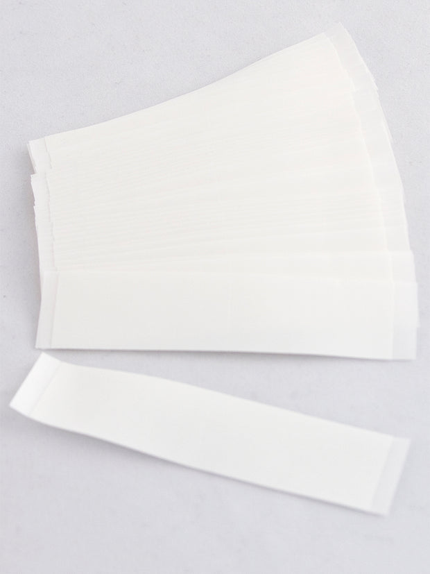3M #1522 3/4" X 3" STRAIGHT STRIPS CLEAR TAPE (BAG OF 36)