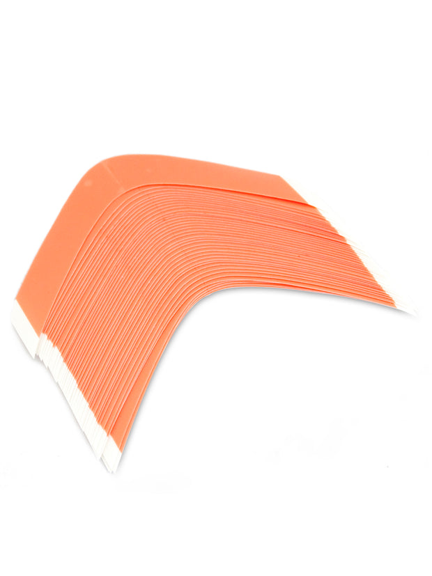 RED LINER CLEAR 6" CURVES (BAG OF 24)